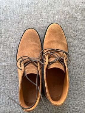 Quince Heritage Suede Chukka Boot Whiskey 8.5  Light Brown